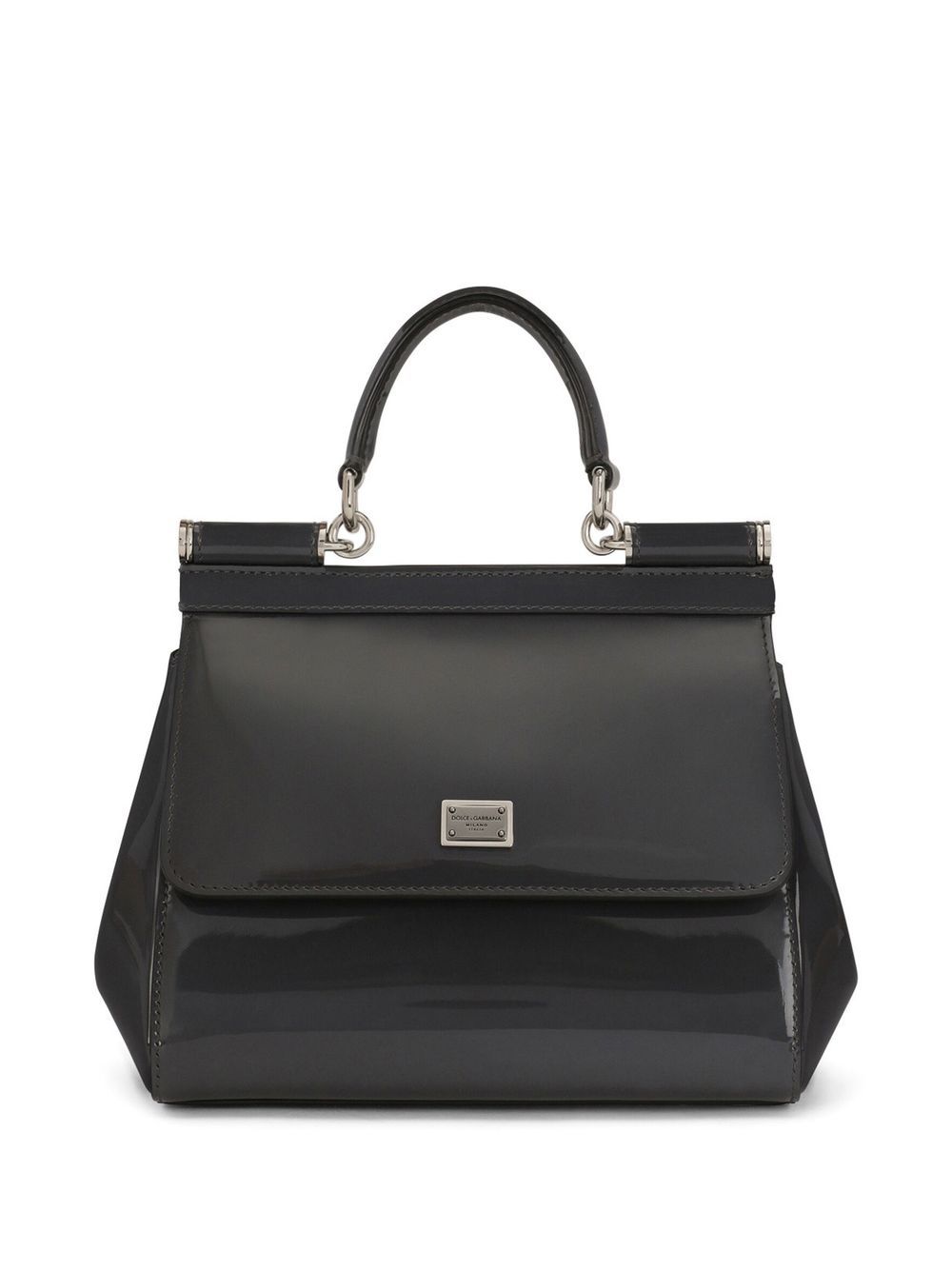 Dolce & Gabbana KIM DOLCE&GABBANA small Sicily top-handle bag - Black von Dolce & Gabbana