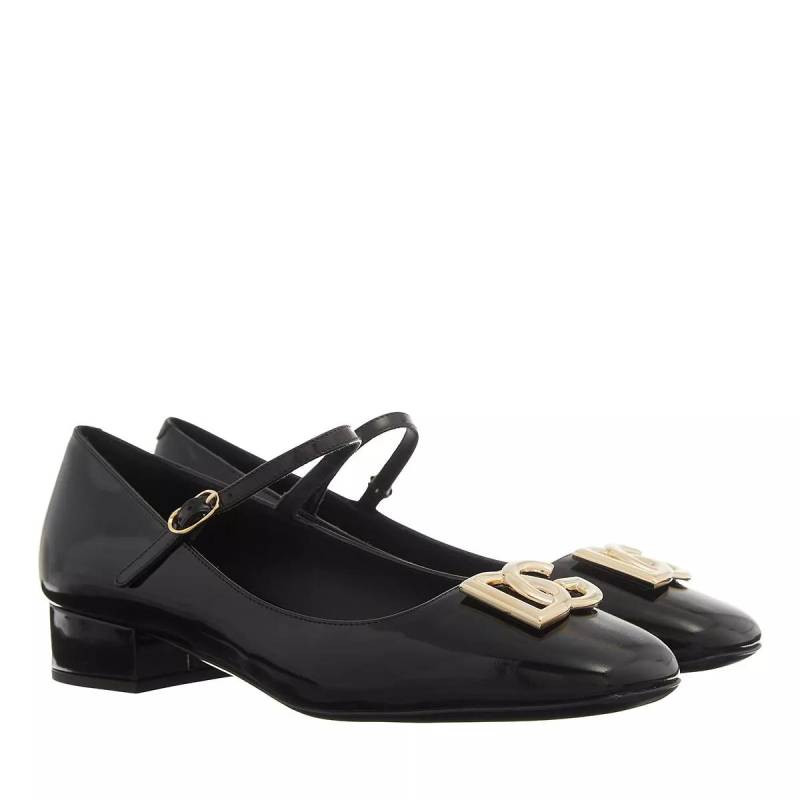 Dolce&Gabbana Loafer - Mary Jane - Gr. 38 (EU) - in Schwarz - für Damen von Dolce&Gabbana