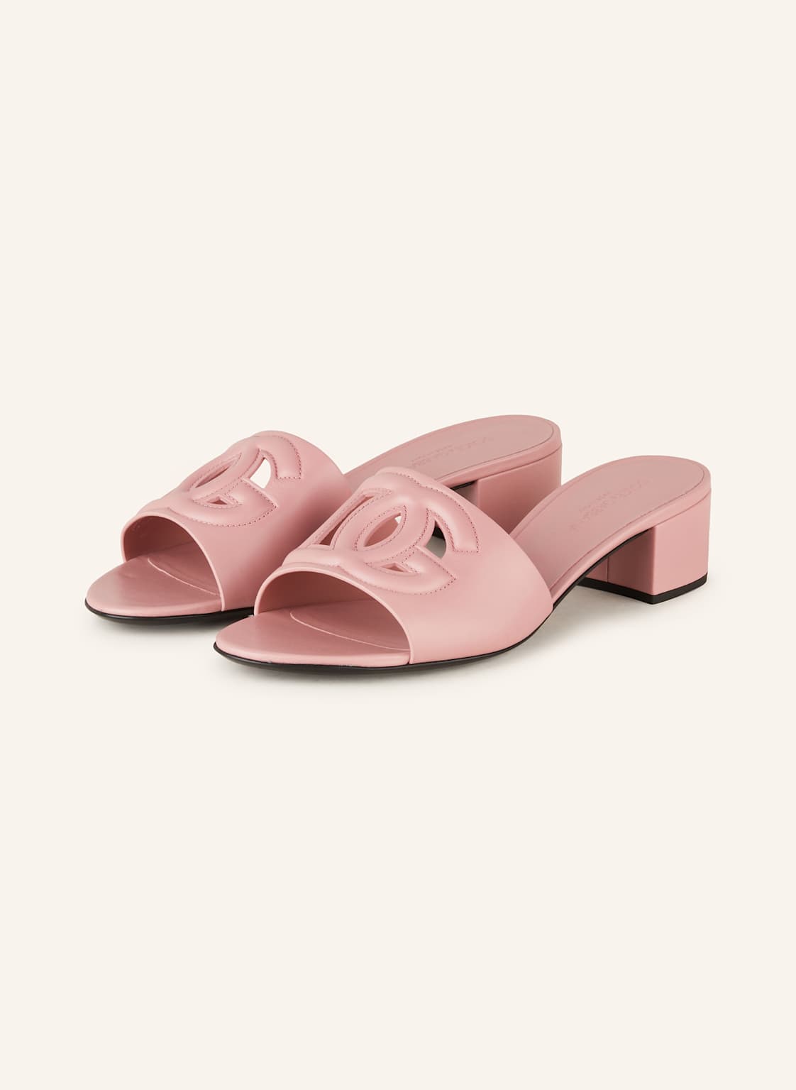 Dolce & Gabbana Mules rosa von Dolce & Gabbana