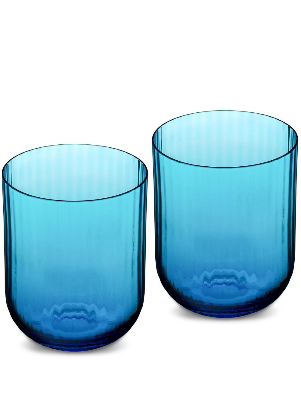 Dolce & Gabbana Murano set of 2 glasses - Blue von Dolce & Gabbana