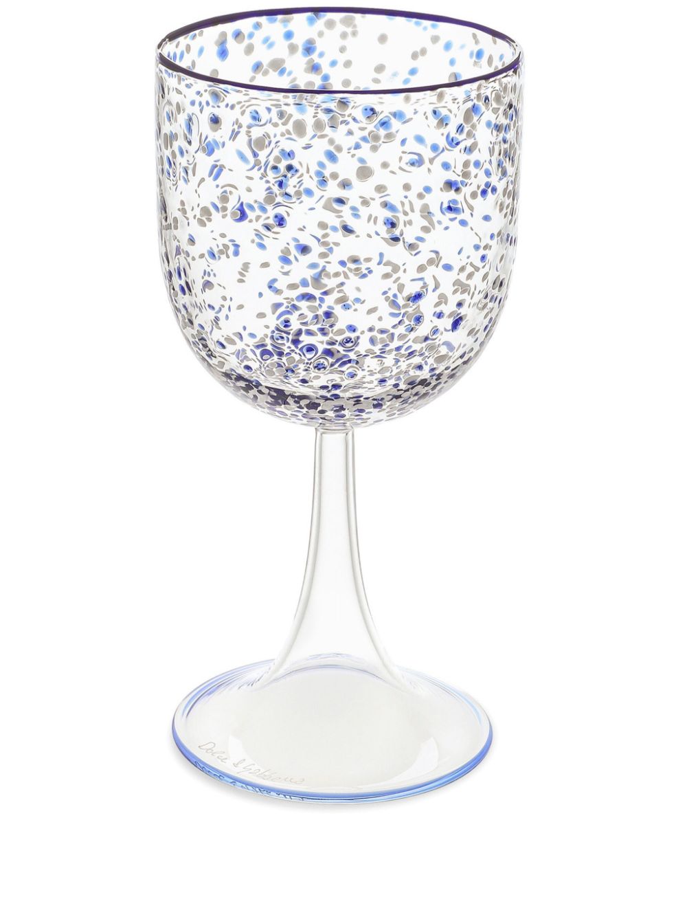 Dolce & Gabbana Murano white wine glass von Dolce & Gabbana