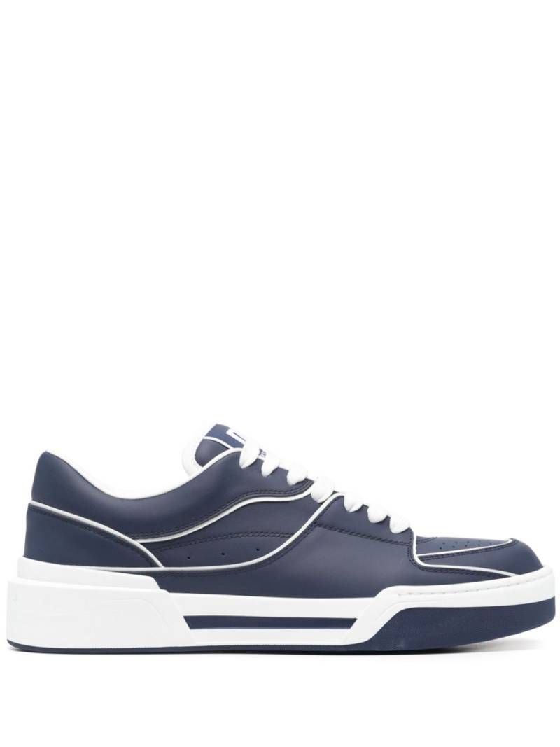 Dolce & Gabbana New Roma leather sneakers - Blue von Dolce & Gabbana