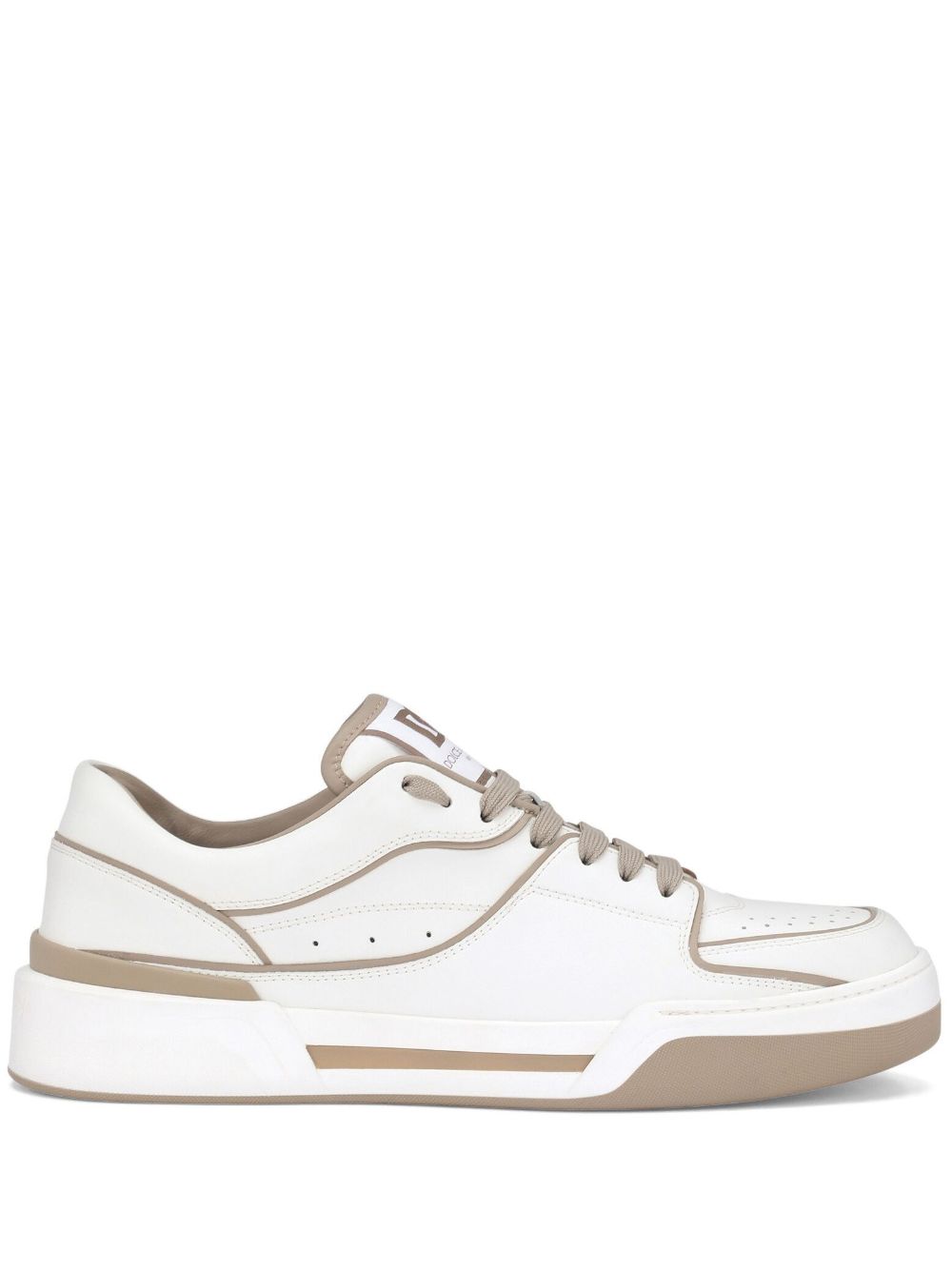 Dolce & Gabbana New Roma leather sneakers - White von Dolce & Gabbana