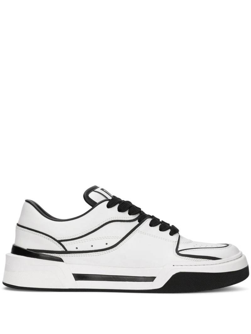 Dolce & Gabbana New Roma leather sneakers - White von Dolce & Gabbana