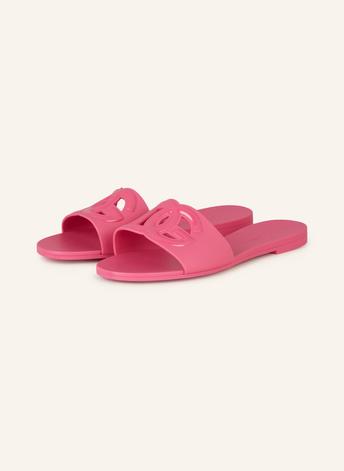 Dolce & Gabbana Pantoletten pink Dolce & Gabbana Pantoletten pink von Dolce & Gabbana