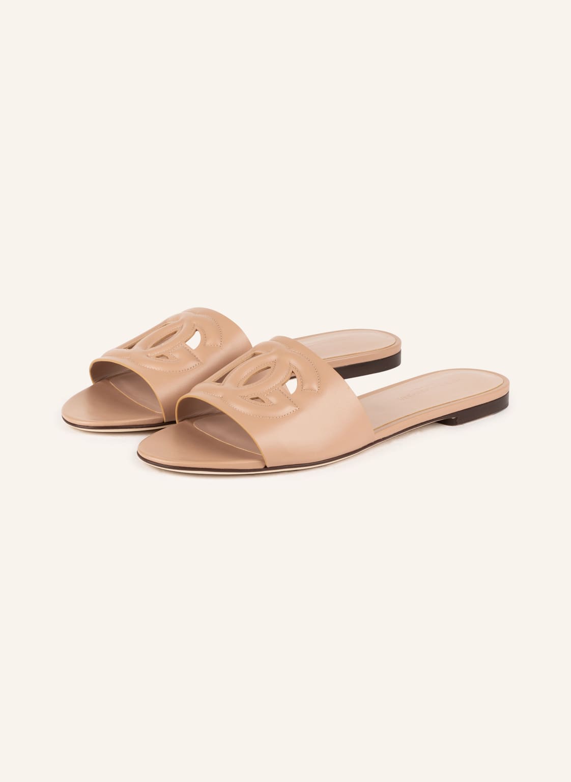 Dolce & Gabbana Pantoletten rosa Dolce & Gabbana Pantoletten rosa von Dolce & Gabbana