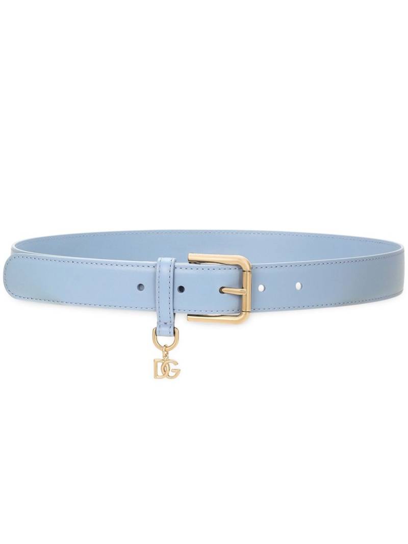 Dolce & Gabbana Pendant-detailing belt - Blue von Dolce & Gabbana