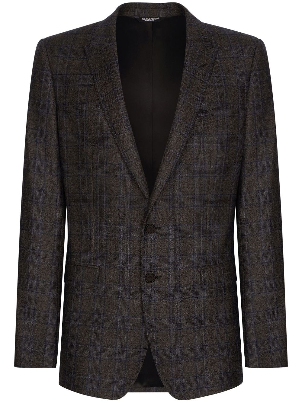 Dolce & Gabbana Prince of Wales check pattern blazer - Grey von Dolce & Gabbana