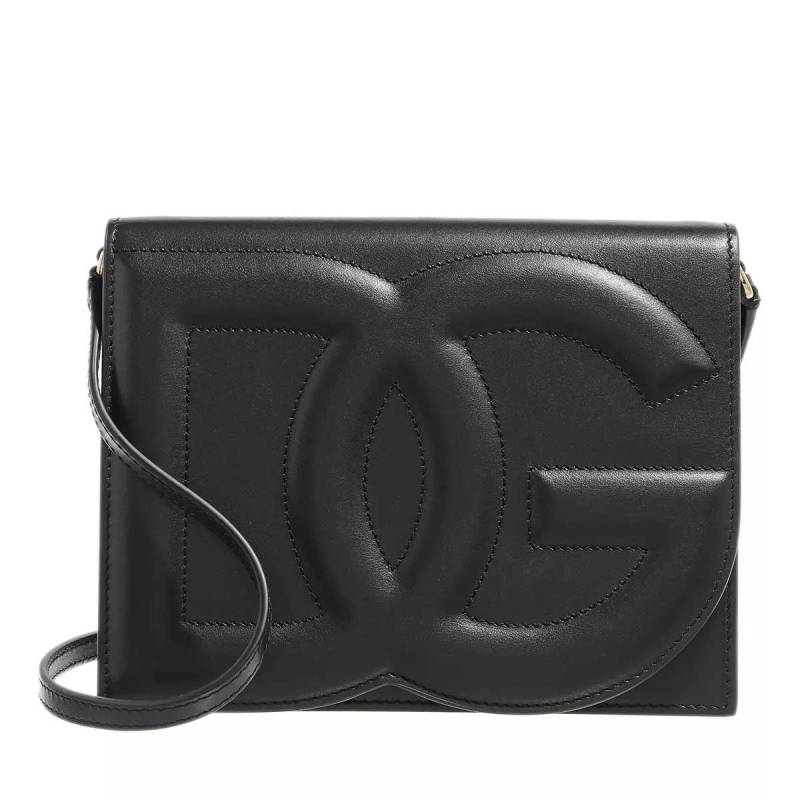 Dolce&Gabbana Schultertasche - Dg Logo Bag - Gr. unisize - in Schwarz - für Damen von Dolce&Gabbana