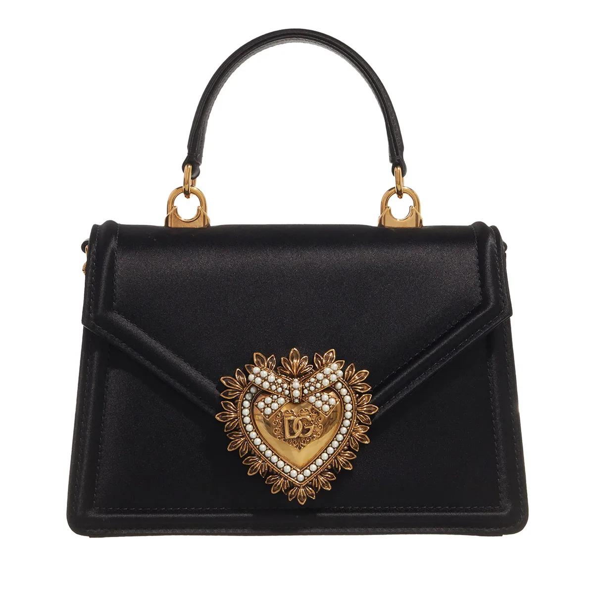 Dolce&Gabbana Schultertasche - Raso - Gr. unisize - in Schwarz - für Damen von Dolce&Gabbana