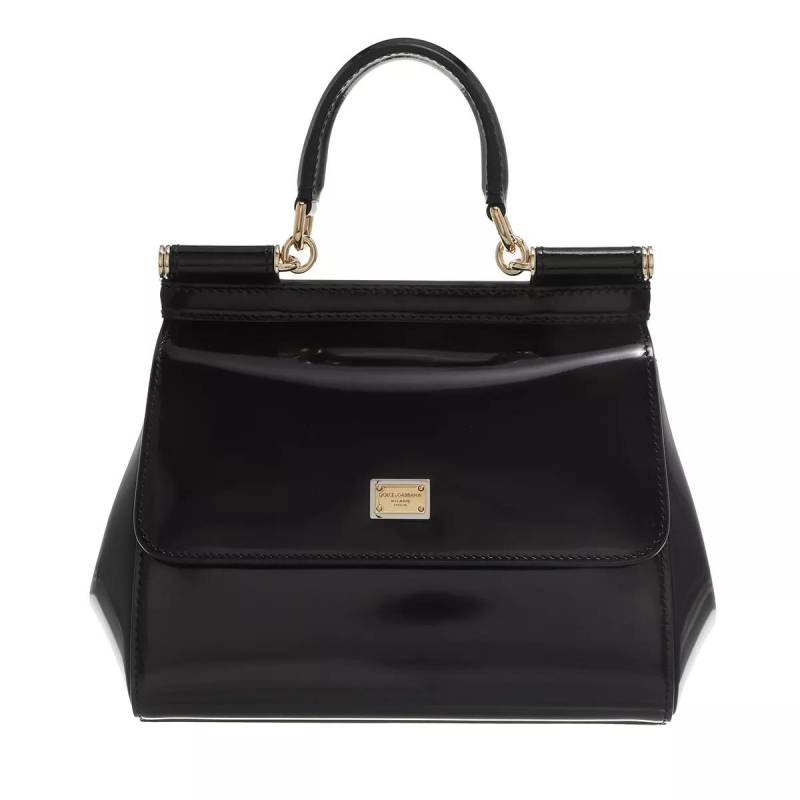 Dolce&Gabbana Schultertasche - Small Sicily With Handle Shoulder Strap - Gr. unisize - in Schwarz - für Damen von Dolce&Gabbana