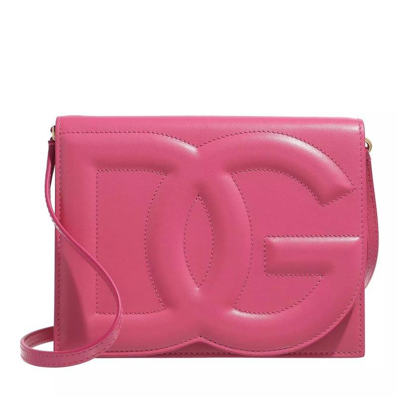 Dolce&Gabbana Schultertasche - Vitello Liscio - Gr. unisize - in Rosa - für Damen von Dolce&Gabbana