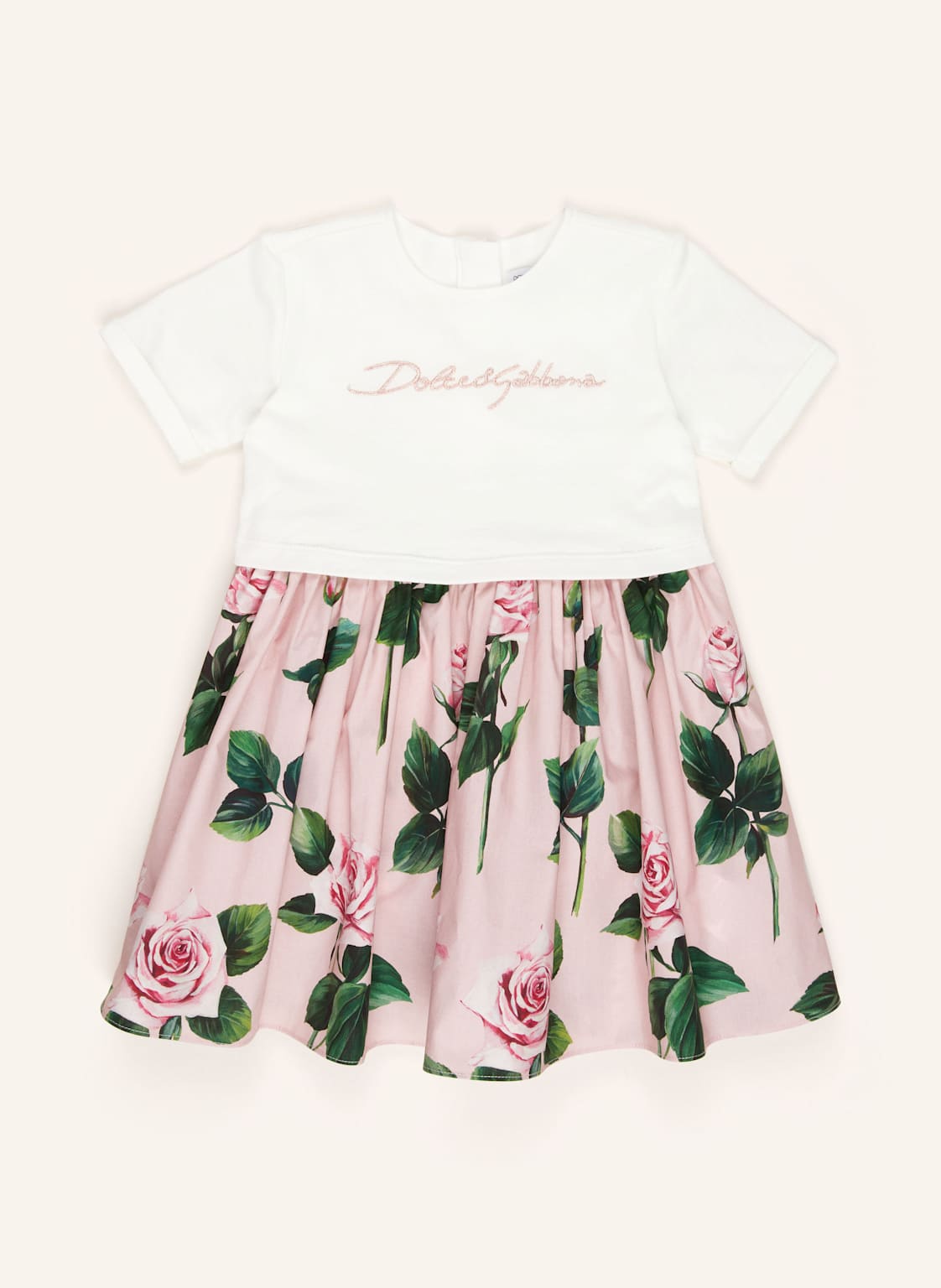 Dolce & Gabbana Set: Kleid Und Hose pink von Dolce & Gabbana