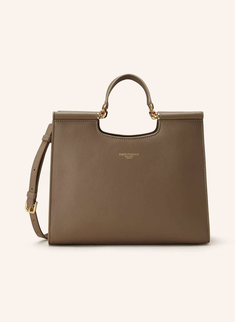 Dolce & Gabbana Shopper Sicily grau von Dolce & Gabbana