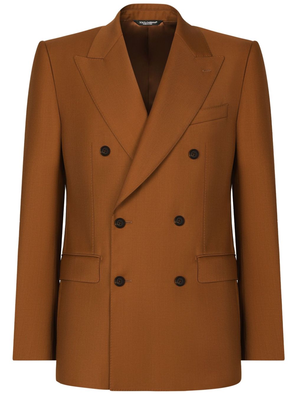 Dolce & Gabbana Sicilia double-breasted blazer - Brown von Dolce & Gabbana