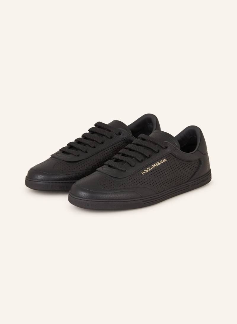 Dolce & Gabbana Sneaker Saint Tropez schwarz von Dolce & Gabbana