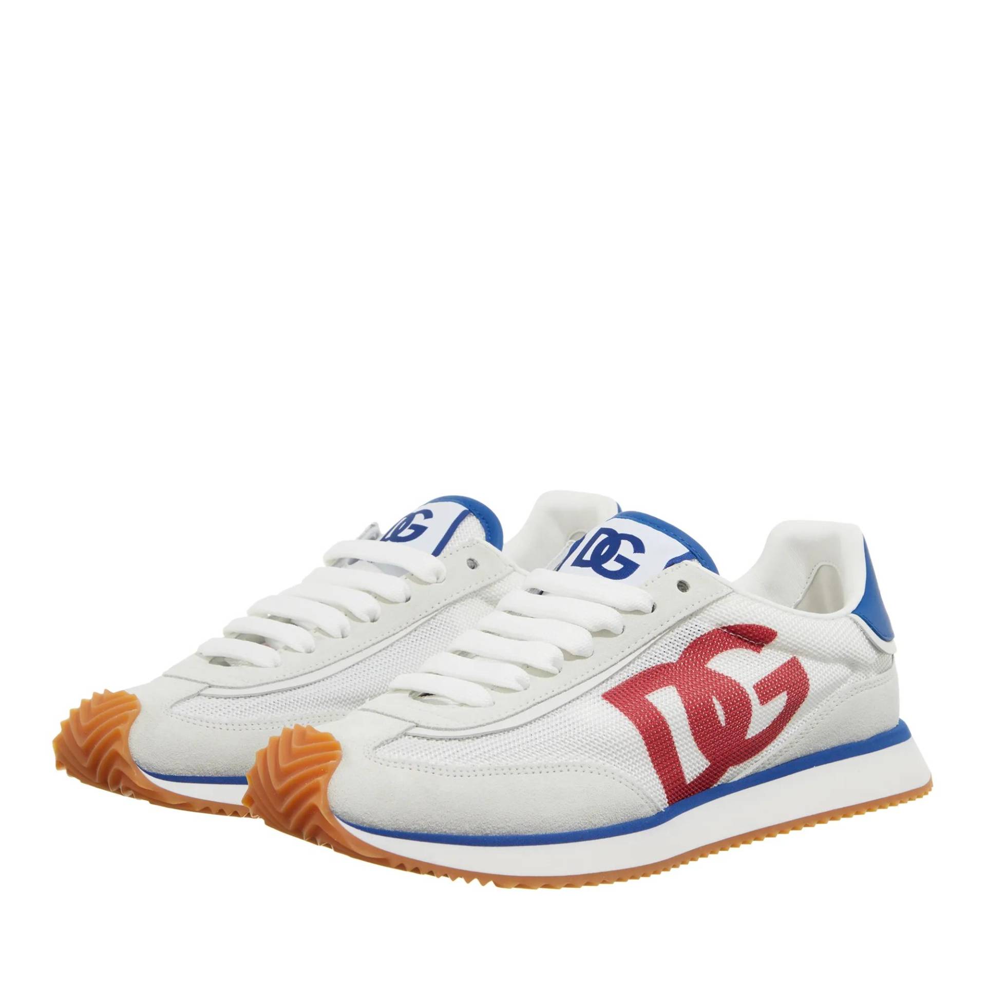 Dolce&Gabbana Sneaker - Low Air Fastening, Dg Logo On The Side - Gr. 39 (EU) - in Weiß - für Damen von Dolce&Gabbana