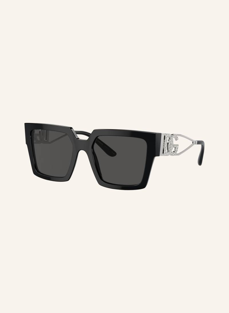 Dolce & Gabbana Sonnenbrille dg4446b Mit Schmucksteinen schwarz von Dolce & Gabbana