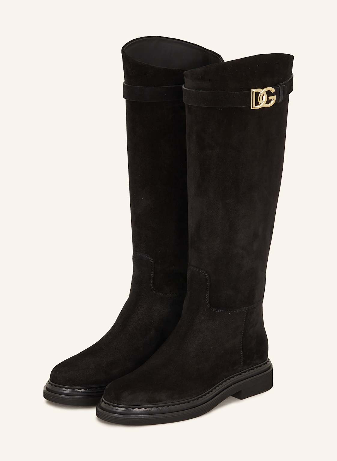 Dolce & Gabbana Stiefel schwarz von Dolce & Gabbana