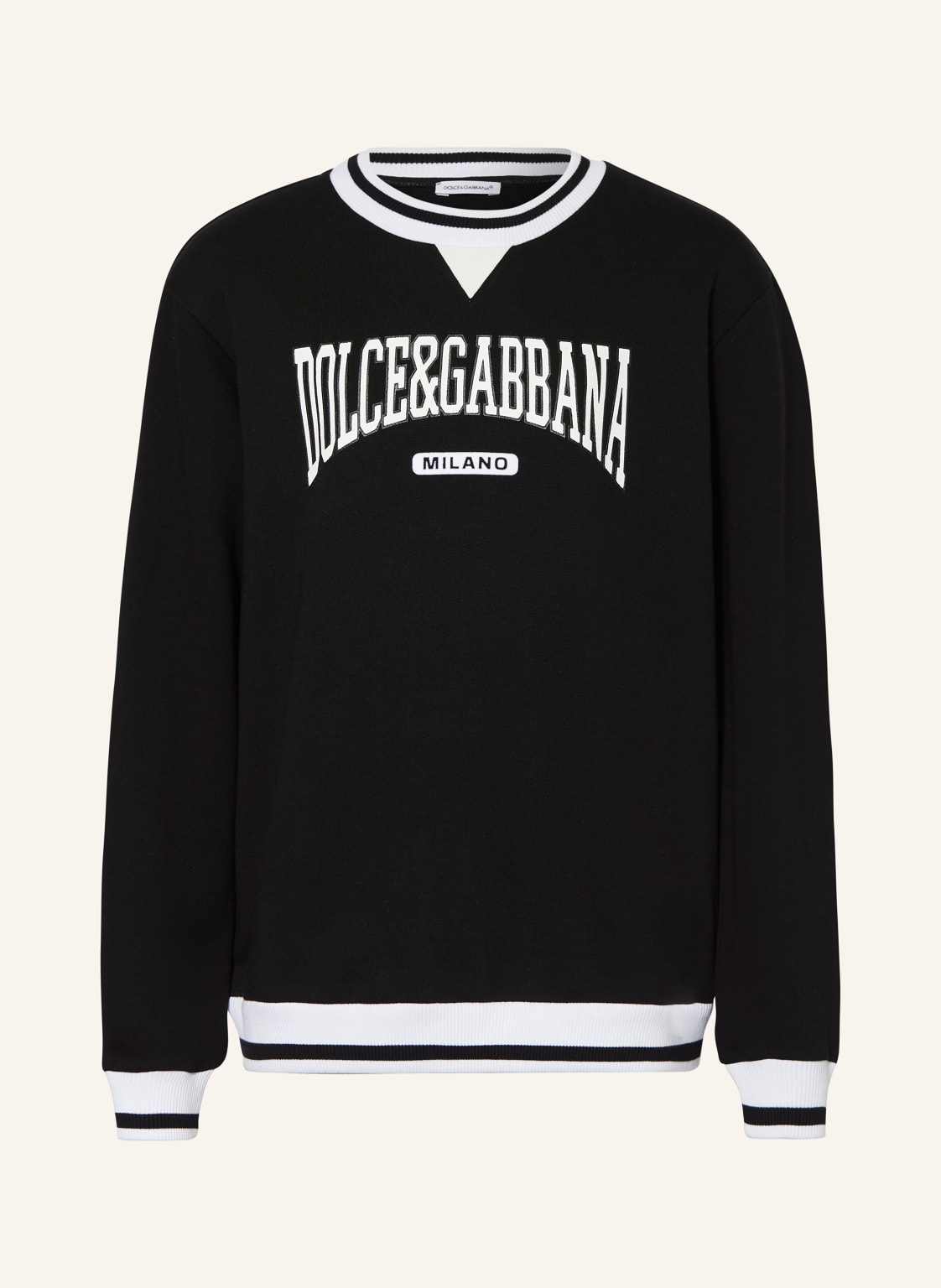 Dolce & Gabbana Sweatshirt schwarz von Dolce & Gabbana