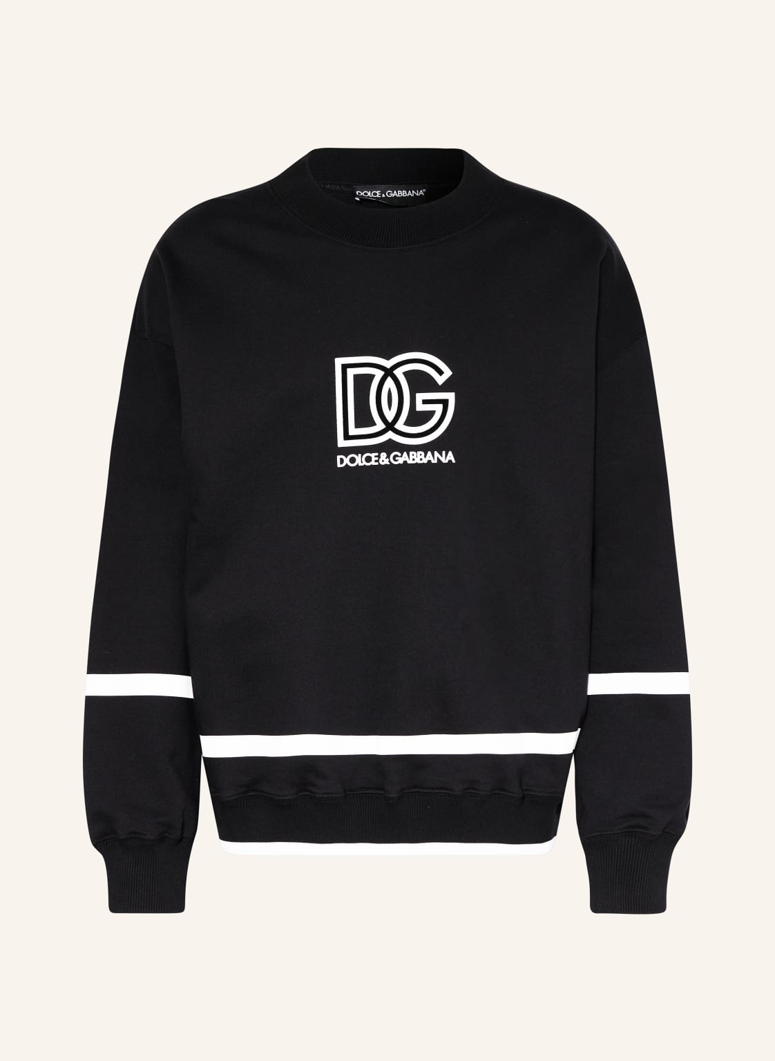 Dolce & Gabbana Sweatshirt schwarz von Dolce & Gabbana