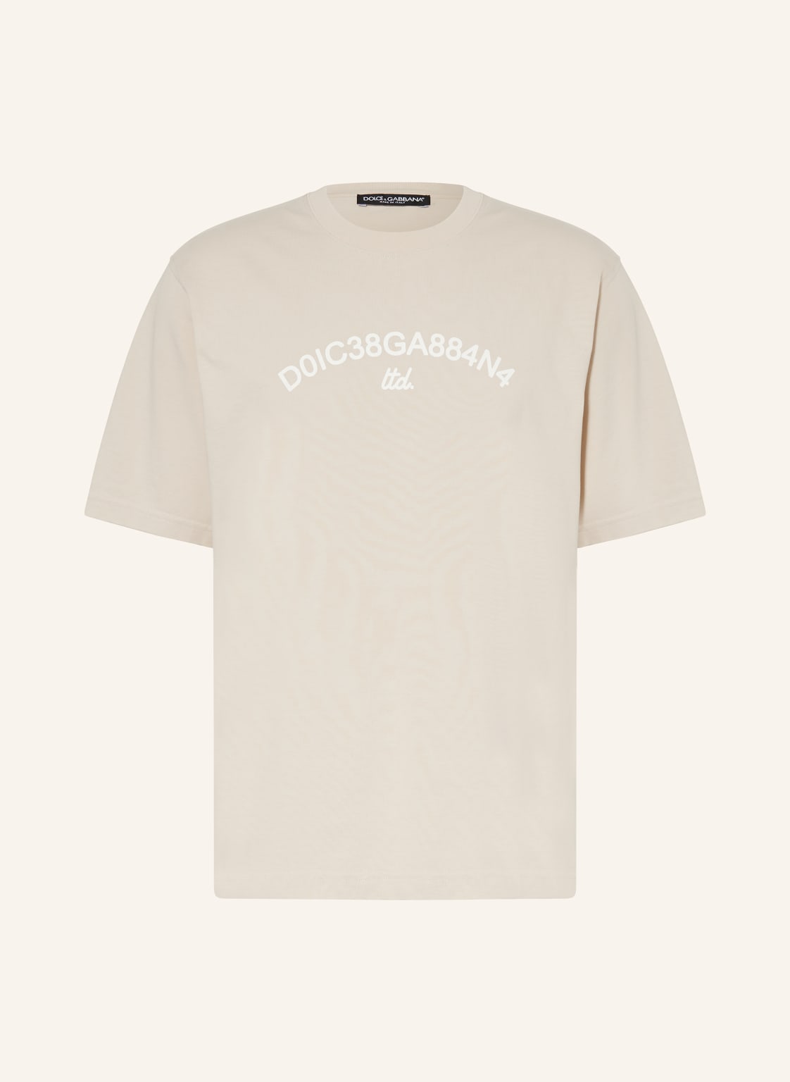 Dolce & Gabbana T-Shirt beige von Dolce & Gabbana