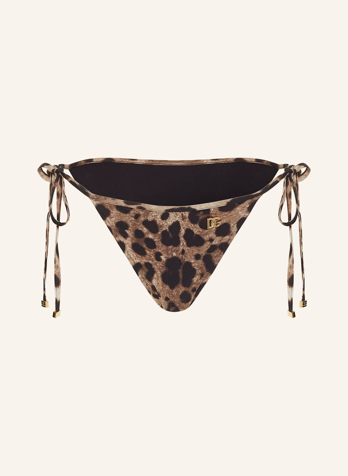 Dolce & Gabbana Triangel-Bikini-Hose Leo New braun von Dolce & Gabbana