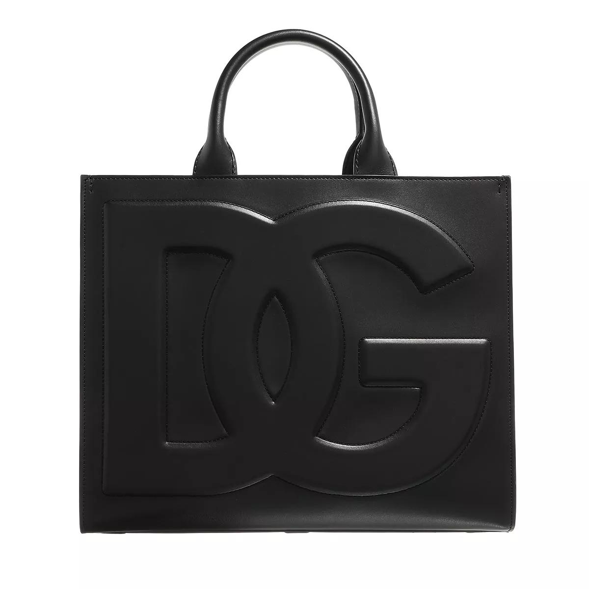 Dolce&Gabbana Umhängetasche - Calfskin Shoulder Bag - Gr. unisize - in Schwarz - für Damen von Dolce&Gabbana
