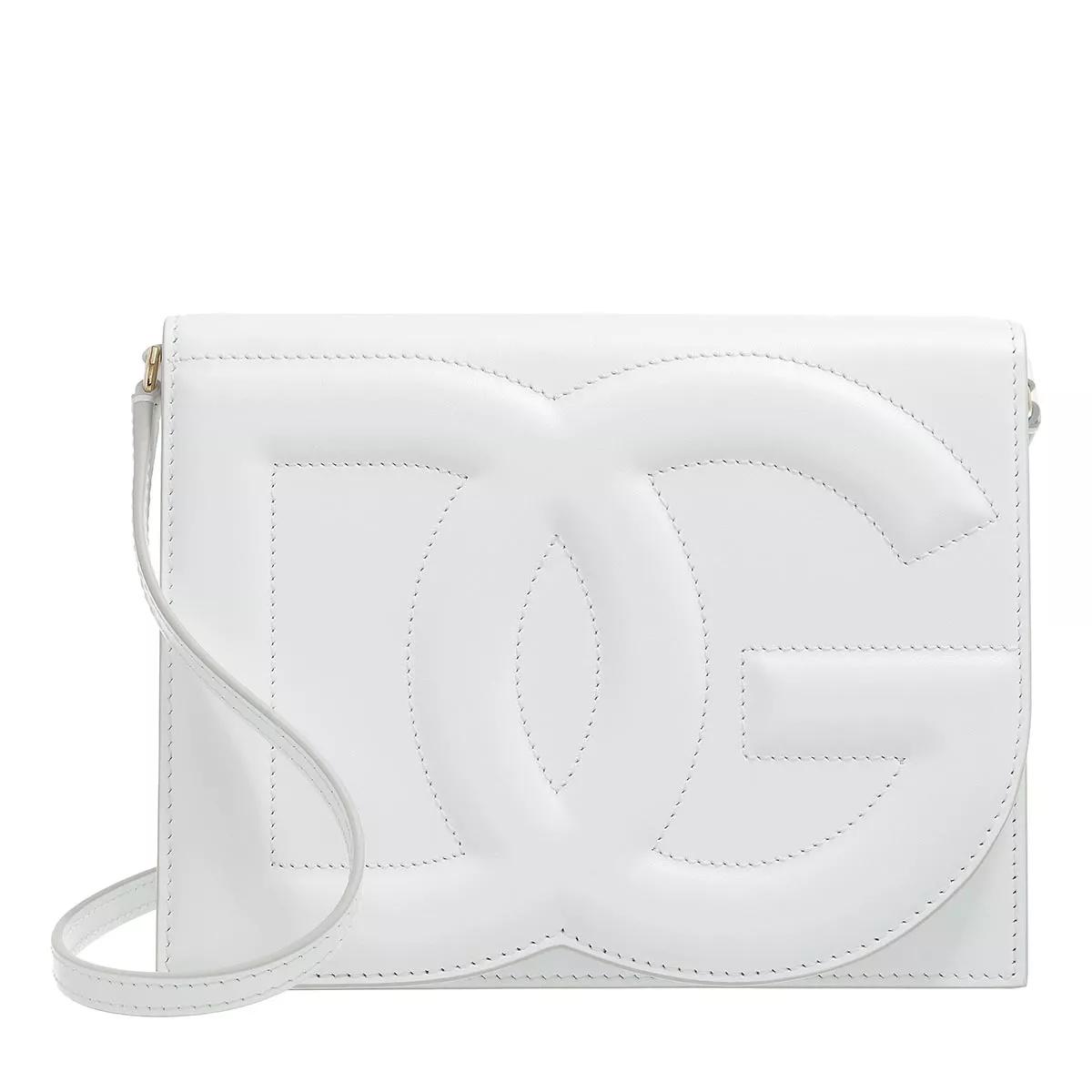 Dolce&Gabbana Umhängetasche - Logo Shoulder Bag - Gr. unisize - in Weiß - für Damen von Dolce&Gabbana