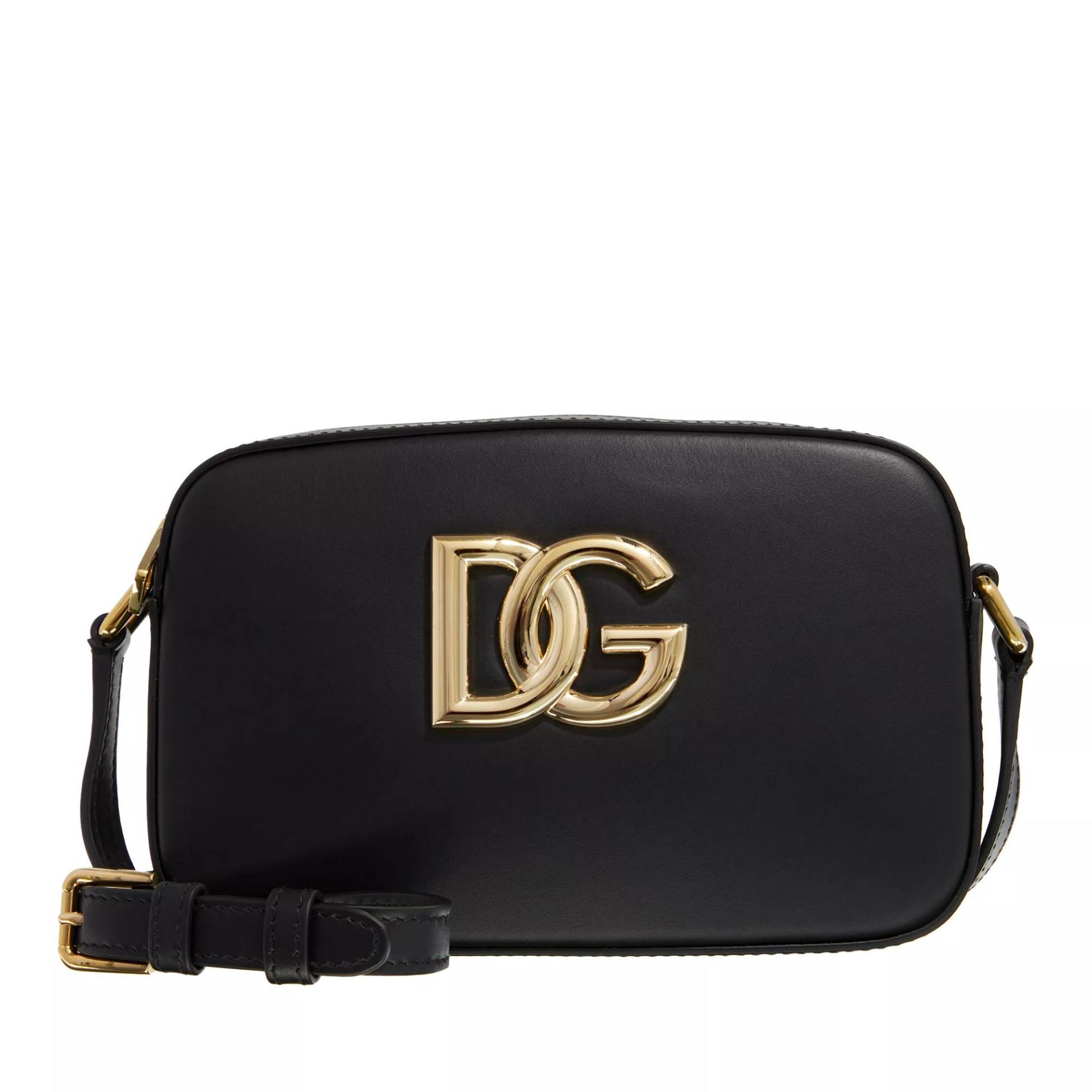 Dolce&Gabbana Umhängetasche - Tracolla Vitello L - Gr. unisize - in Schwarz - für Damen von Dolce&Gabbana