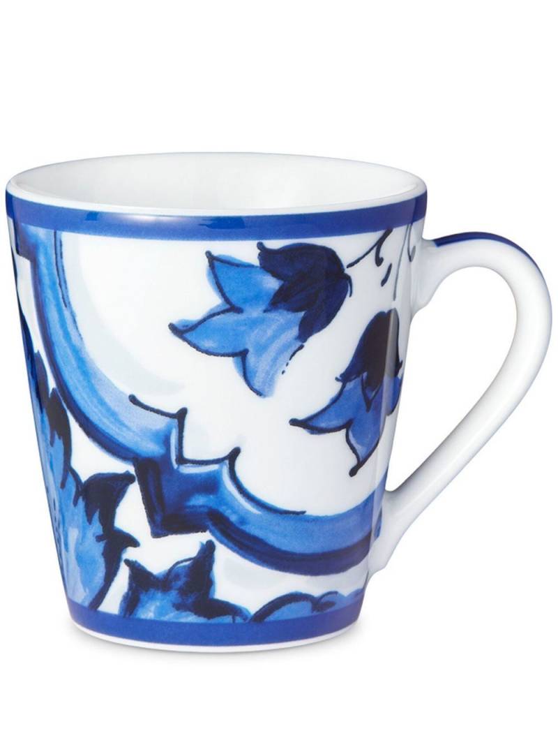 Dolce & Gabbana archive-print porcelain mug - White von Dolce & Gabbana