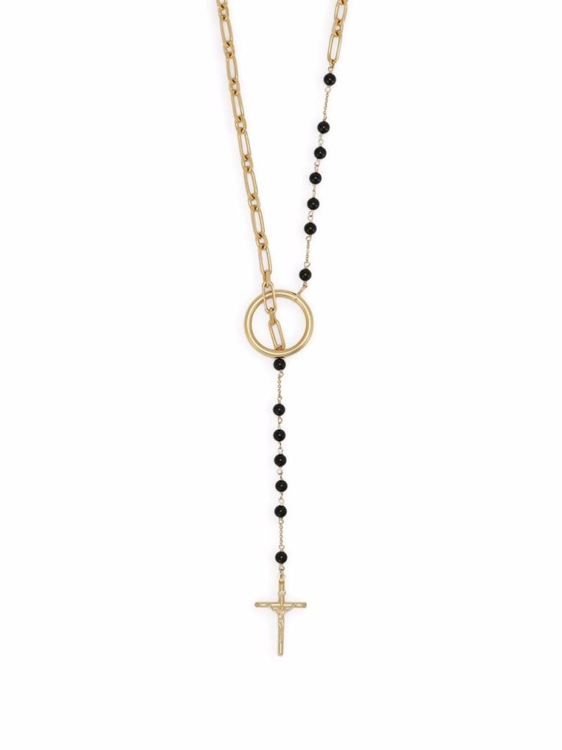 Dolce & Gabbana beaded rosary necklace - Gold von Dolce & Gabbana