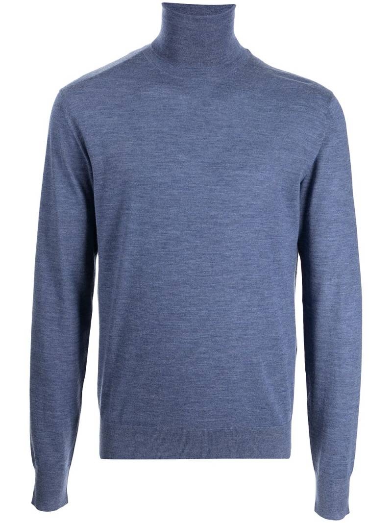 Dolce & Gabbana cashmere turtleneck jumper - Blue von Dolce & Gabbana