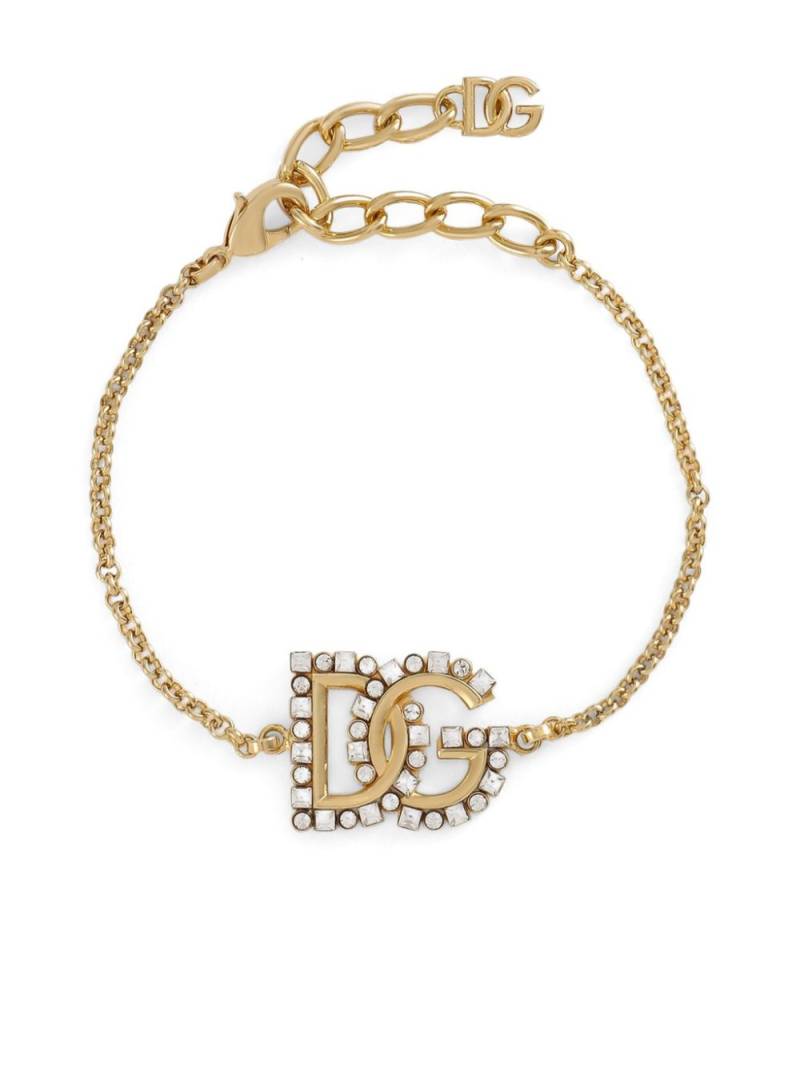 Dolce & Gabbana chain-link brass bracelet - Gold von Dolce & Gabbana