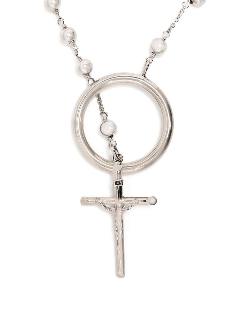 Dolce & Gabbana rosary chain necklace - Silver von Dolce & Gabbana