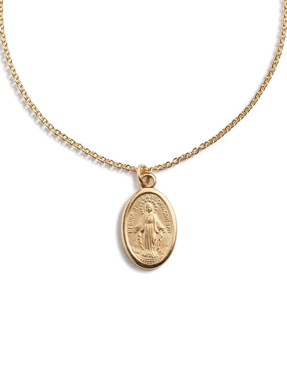 Dolce & Gabbana circle pendant necklace - Gold von Dolce & Gabbana