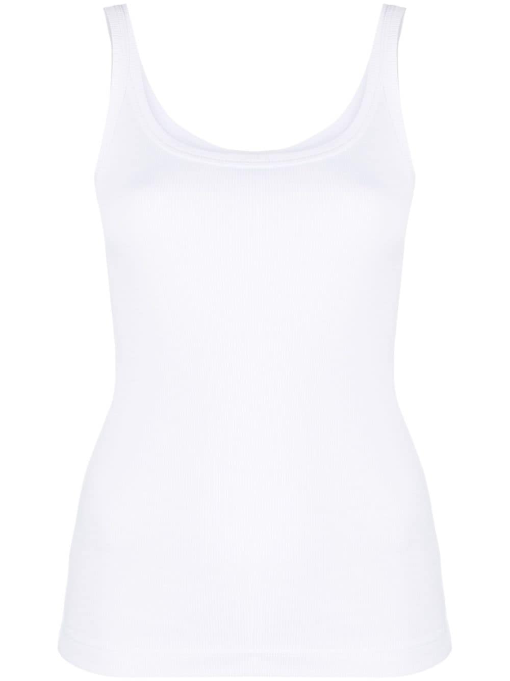 Dolce & Gabbana cotton tank top - White von Dolce & Gabbana