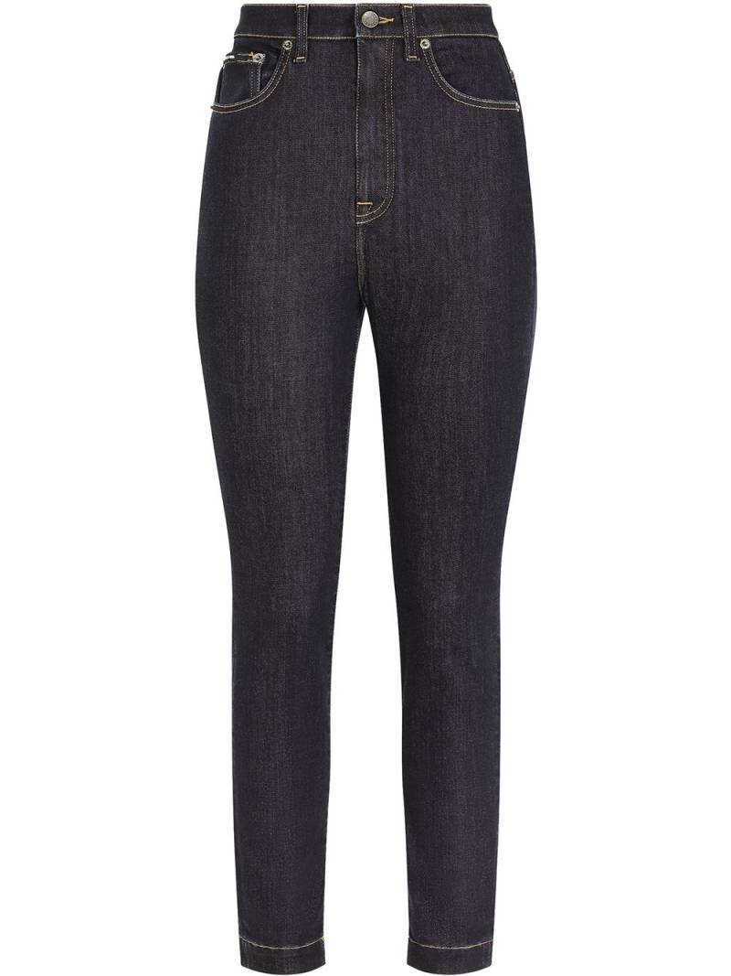 Dolce & Gabbana Grace skinny jeans - Blue von Dolce & Gabbana