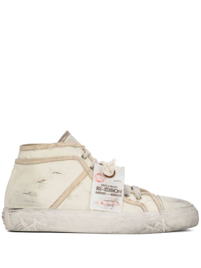 Dolce & Gabbana lace-up mid-top sneakers - Neutrals von Dolce & Gabbana