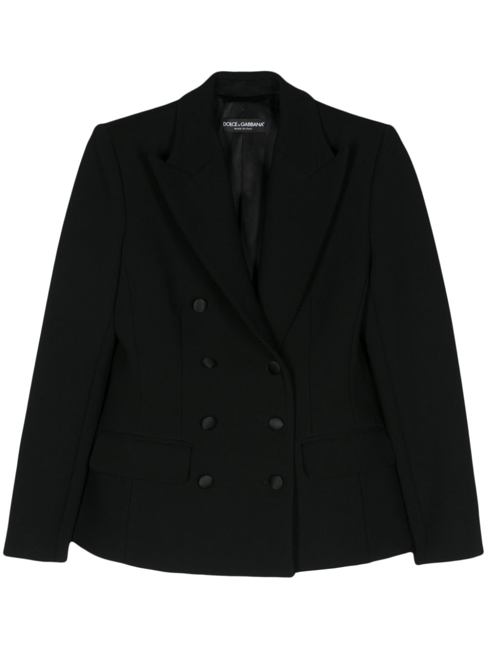 Dolce & Gabbana double-breasted blazer - Black von Dolce & Gabbana