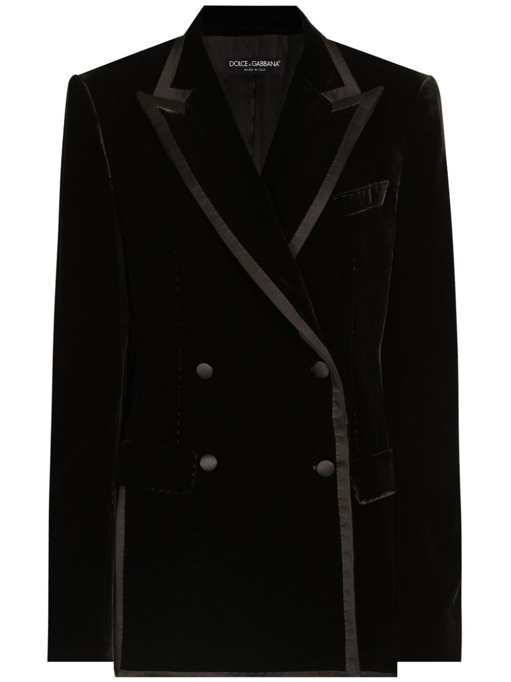 Dolce & Gabbana double breasted blazer - Black von Dolce & Gabbana