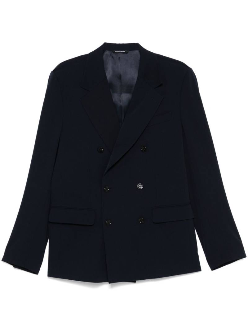 Dolce & Gabbana double-breasted blazer - Blue von Dolce & Gabbana