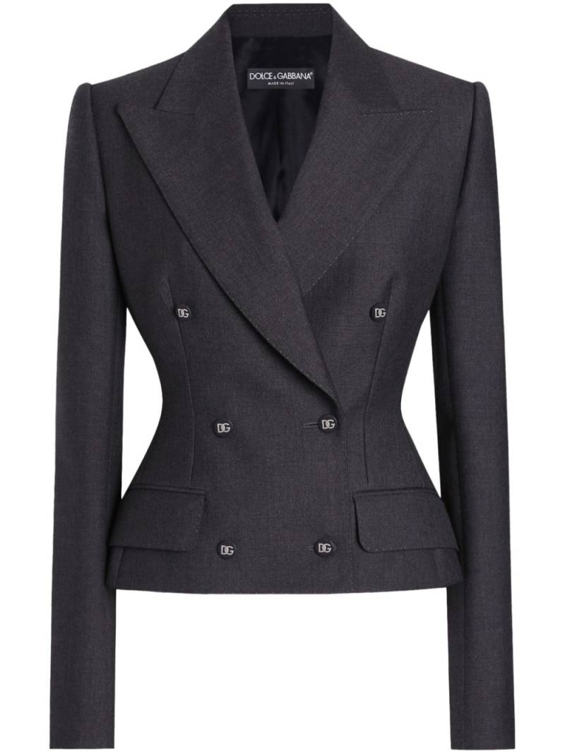 Dolce & Gabbana double-breasted blazer - Grey von Dolce & Gabbana