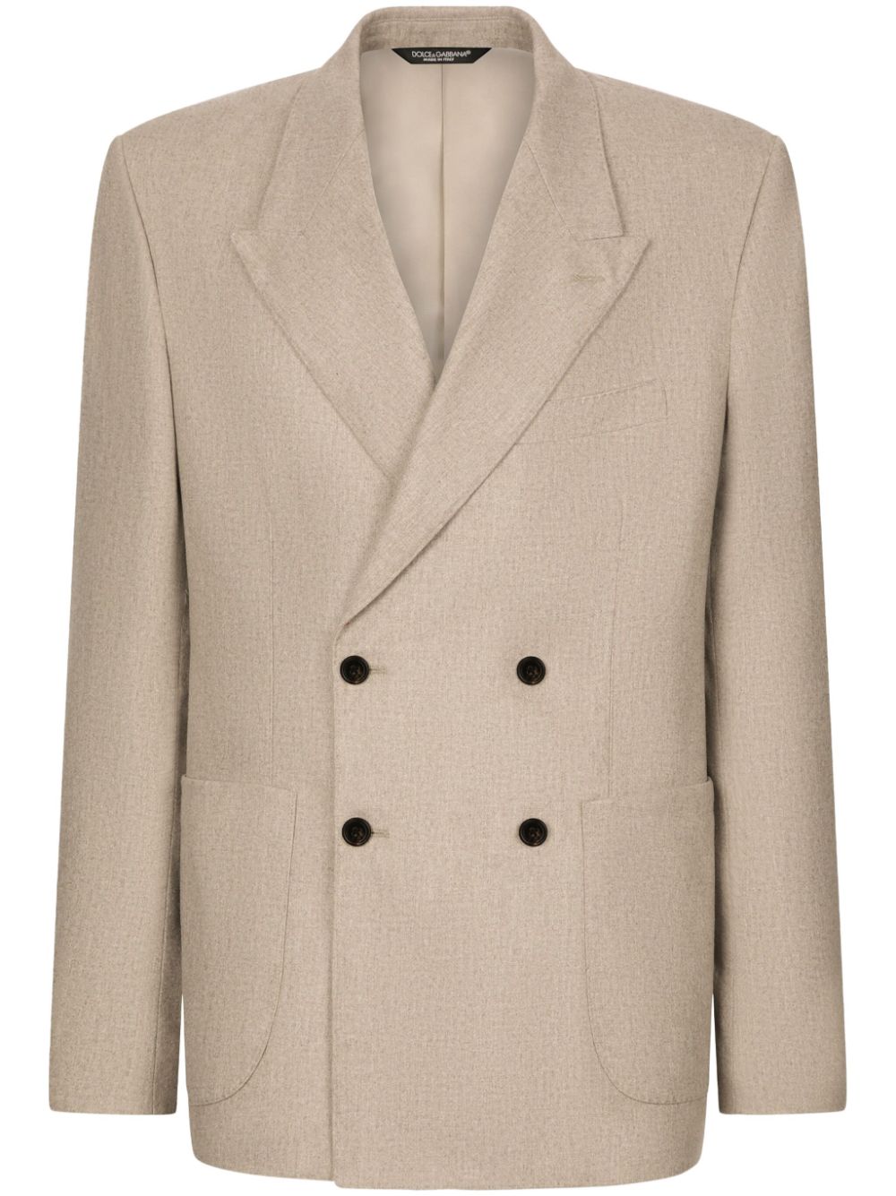 Dolce & Gabbana double-breasted blazer - Neutrals von Dolce & Gabbana