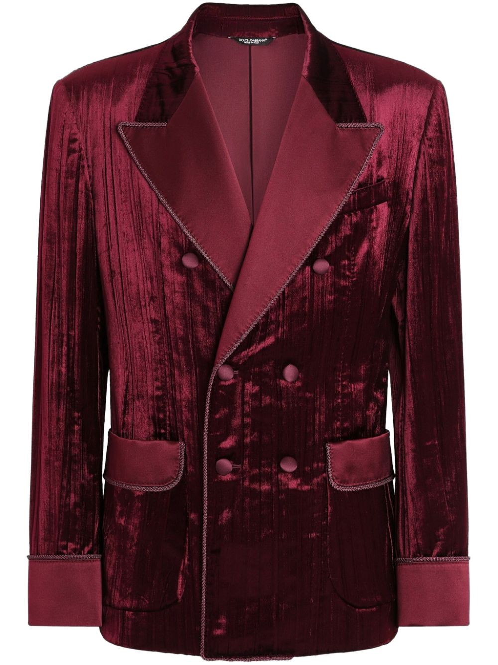 Dolce & Gabbana double-breasted blazer - Red von Dolce & Gabbana