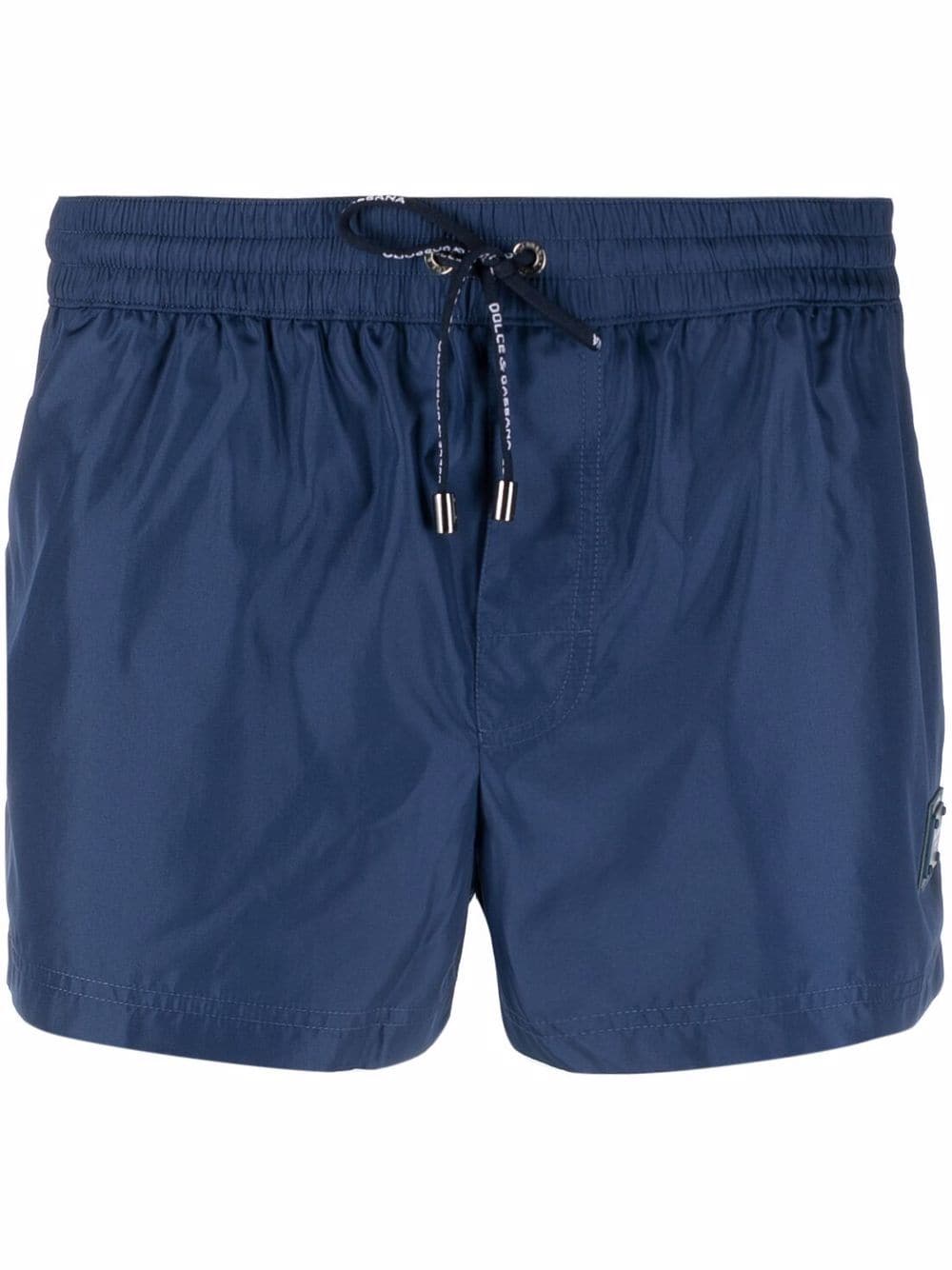 Dolce & Gabbana drawstring mini swim shorts - Blue von Dolce & Gabbana