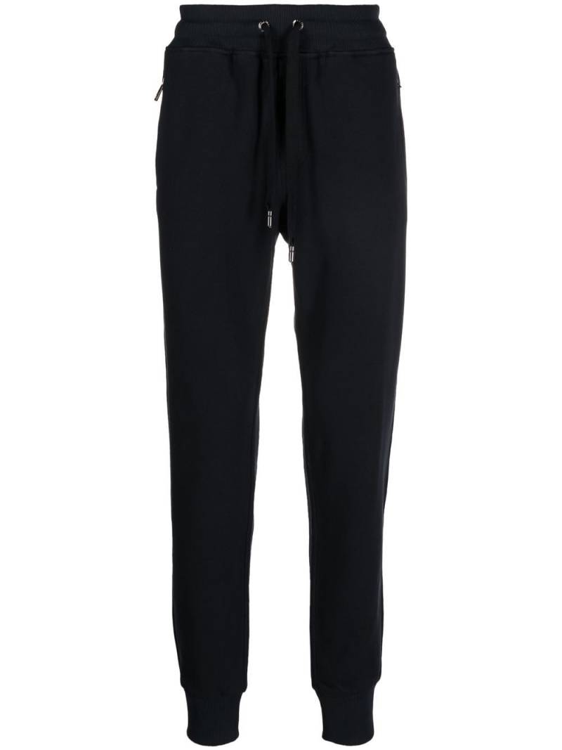 Dolce & Gabbana drawstring track pants - Blue von Dolce & Gabbana