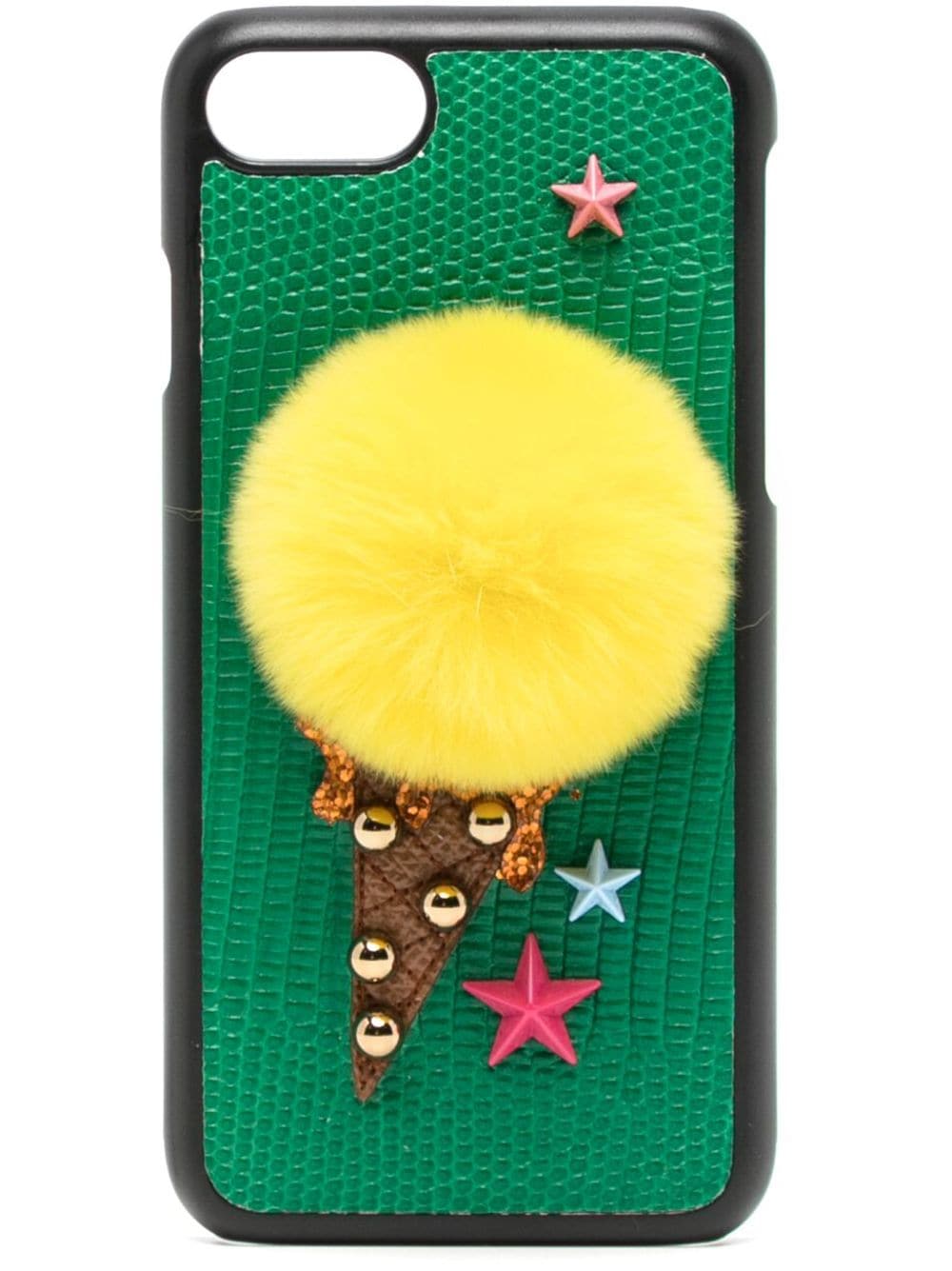 Dolce & Gabbana embellished iPhone 7 case - Green von Dolce & Gabbana