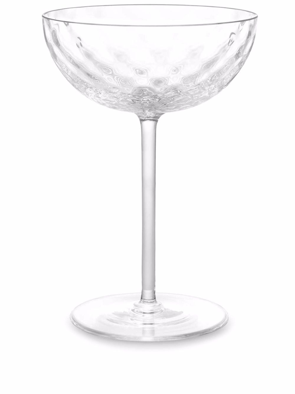 Dolce & Gabbana hand-blown Murano champagne glass - White von Dolce & Gabbana