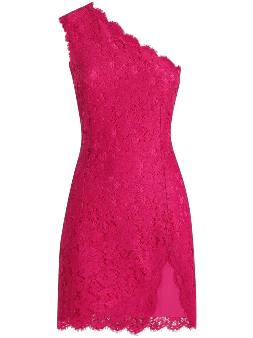 Dolce & Gabbana floral-lace mini dress - Pink von Dolce & Gabbana